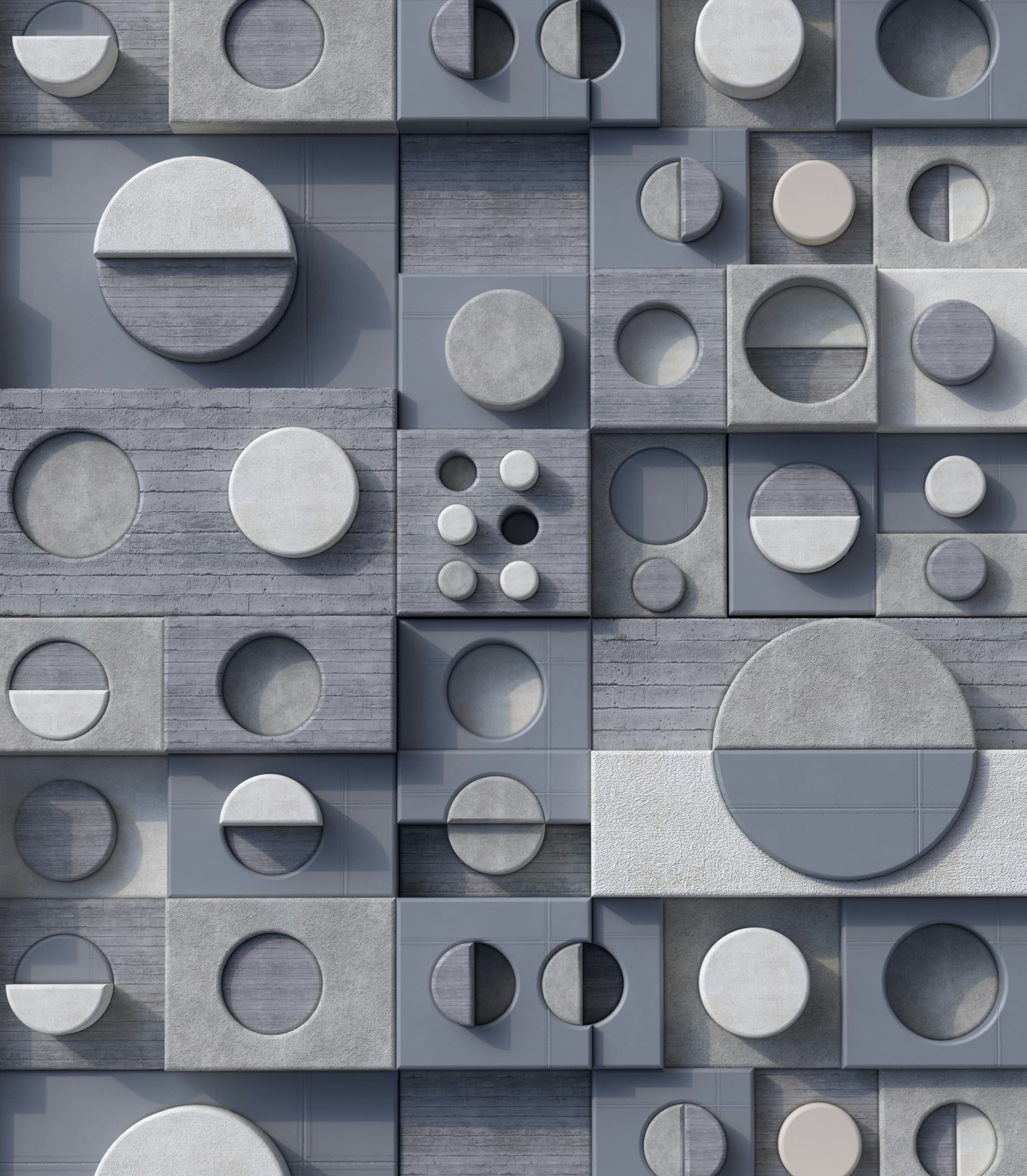 Abstract 3D UI kit preview